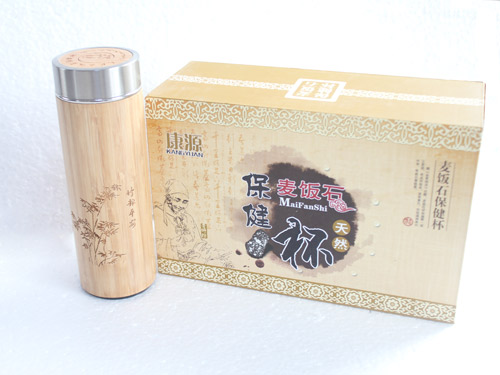 麥飯石竹殼杯